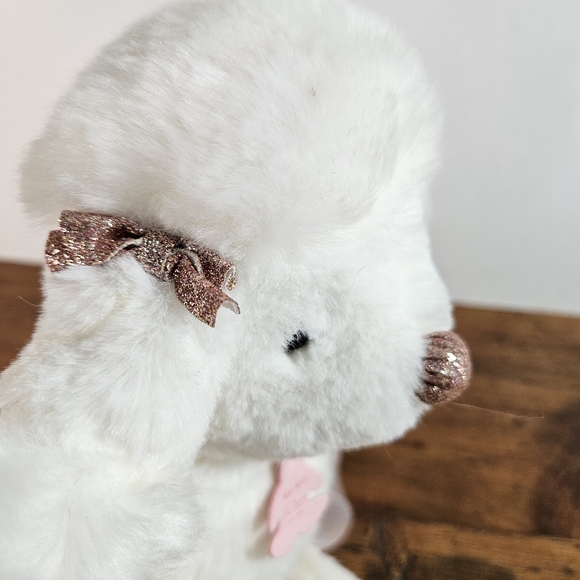 Histoire d'Ours White Poodle Plush Roxane Ballet Dancer Tutu Stuffed Animal - Picture 5 of 12